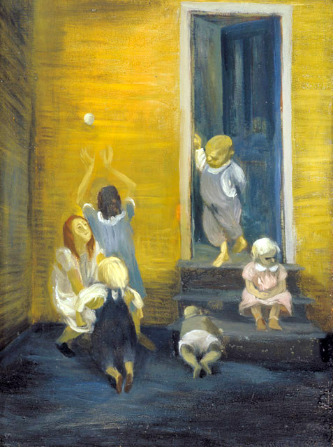 Children on Steps (courtesy of National Gallery)